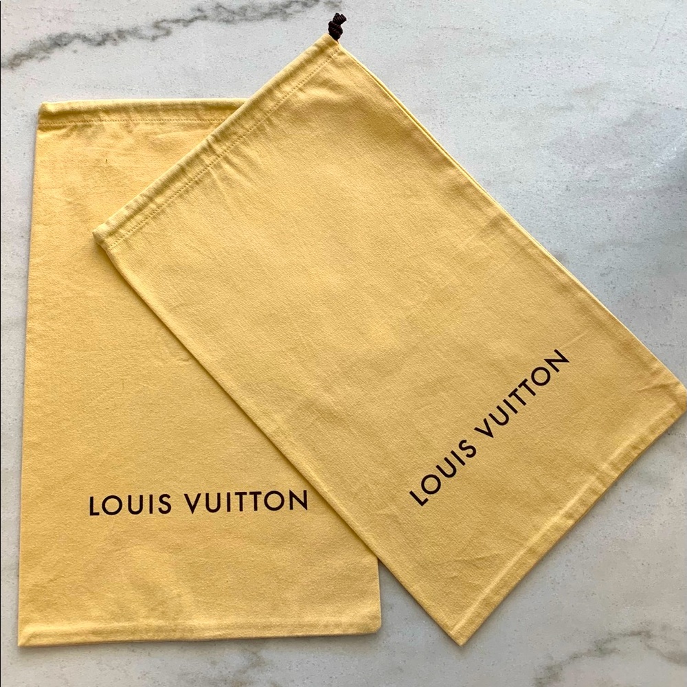 LOUIS VUITTON Pair of Dust Bags